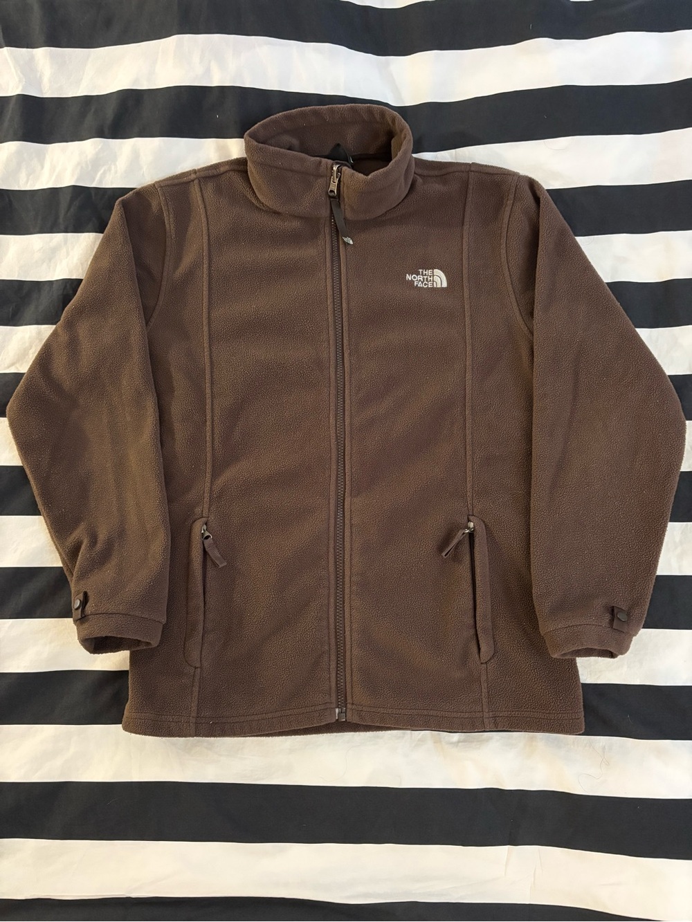 The North Face Brown Zip Fleece